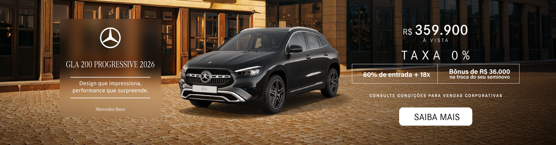 GLA 200 PROGRESSIVE 2026 - 