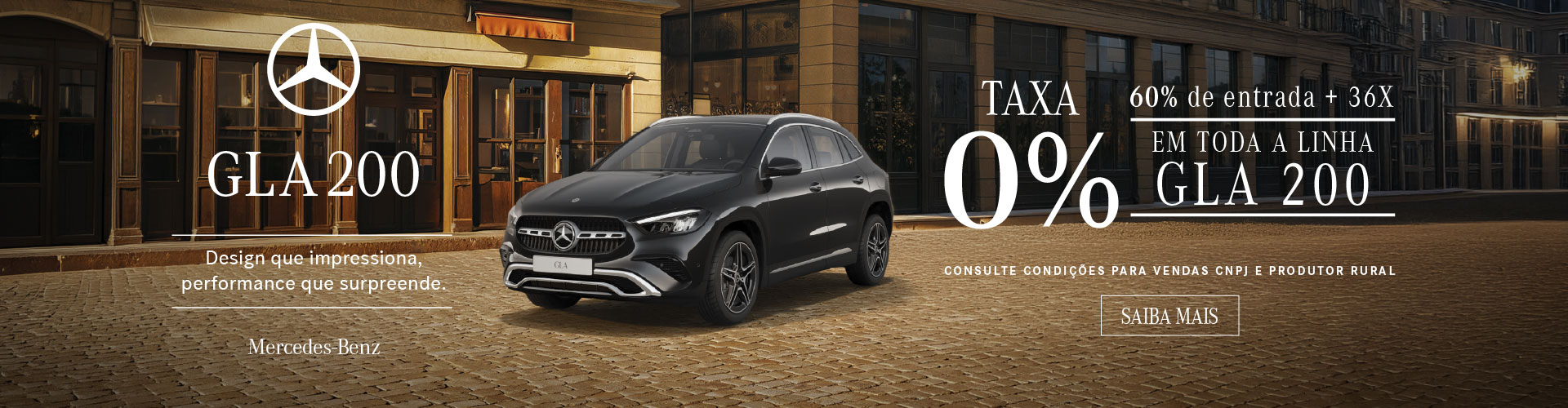 Toda linha GLA 200 - 